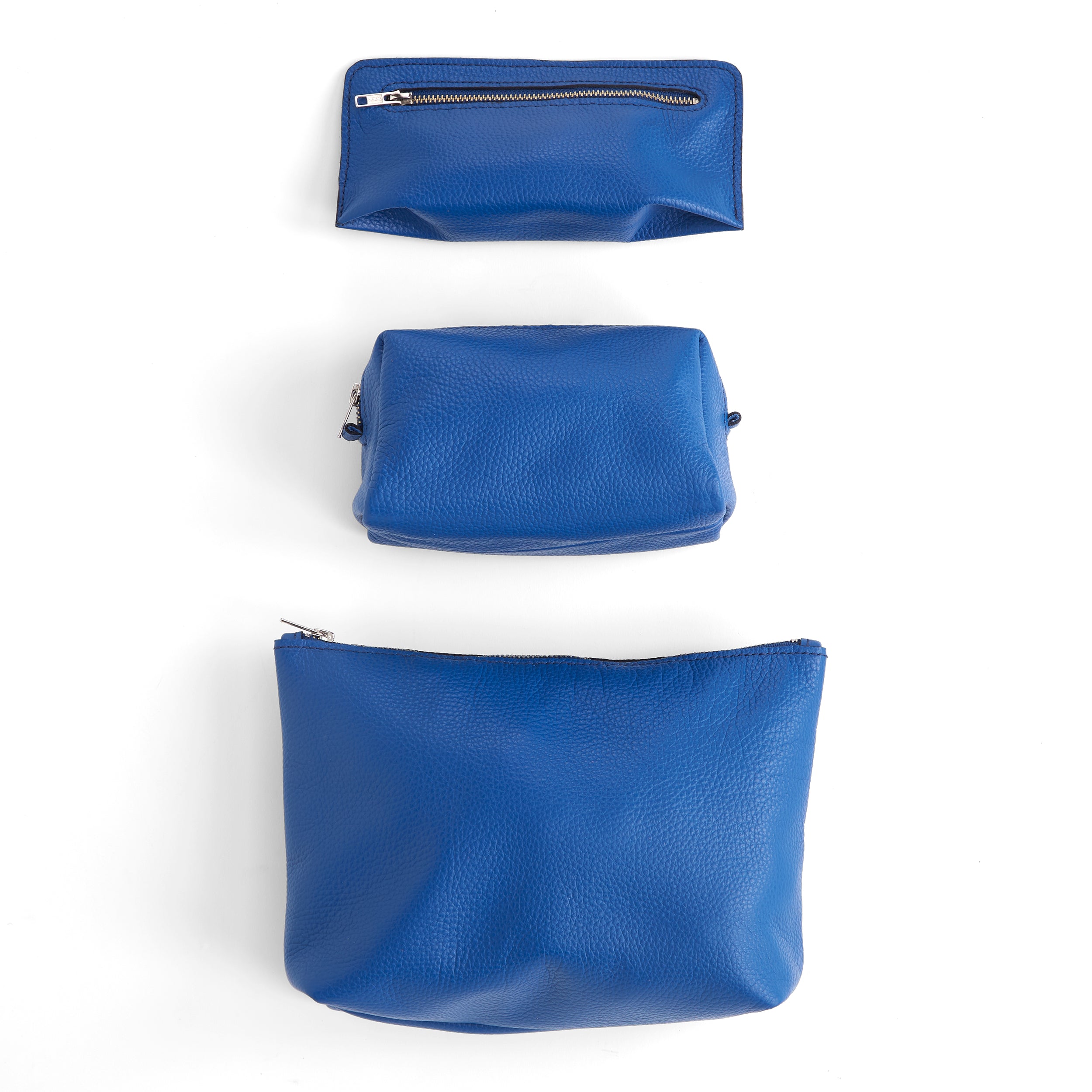 Tandy Leather trio de pochettes patron papier 3 tailles cuir souple