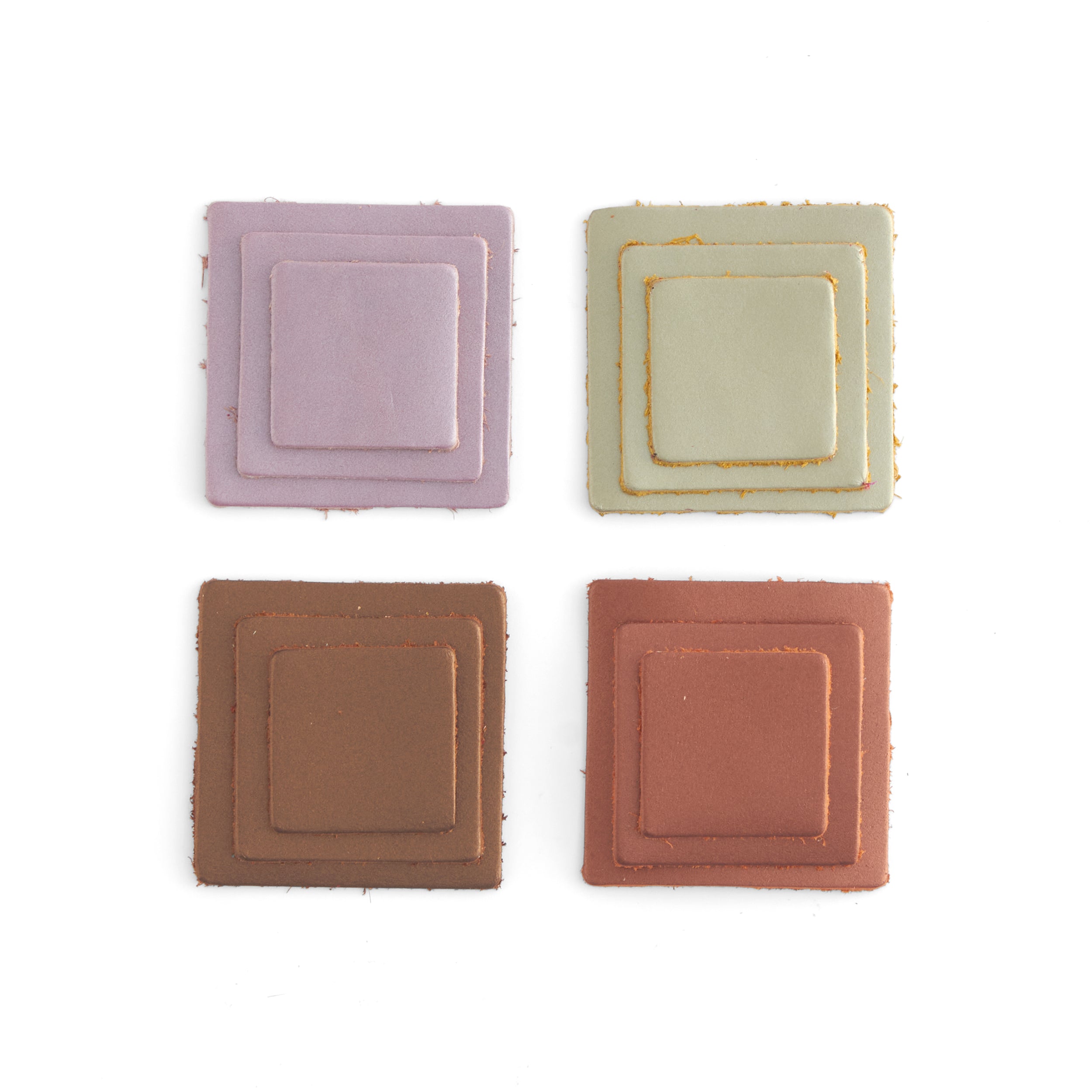 Tandy Leather Mini Formes carrées kit cuir 60 pièces