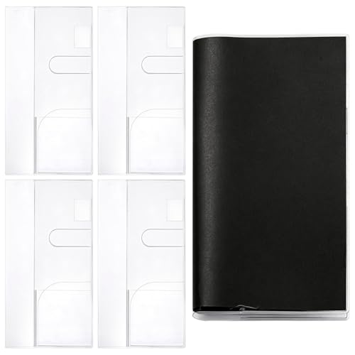 BENECREAT Housse PVC Transparente 198x103mm Lot 4