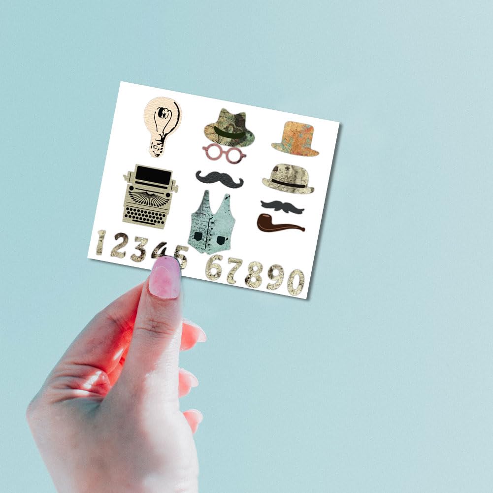 BENECREAT Dies Découpe Chapeau Acier Carbone Scrapbooking