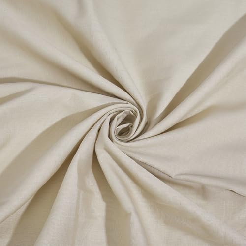 BENECREAT Tissu Polycoton BurlyWood Rouleau 2m x 1,5m Couture