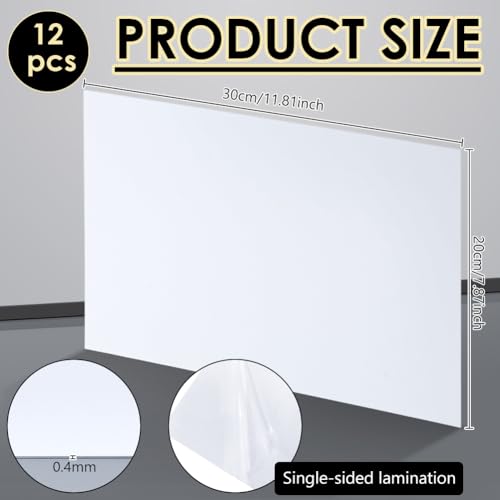 BENECREAT plaques alu sublimation 30x20 cm x12