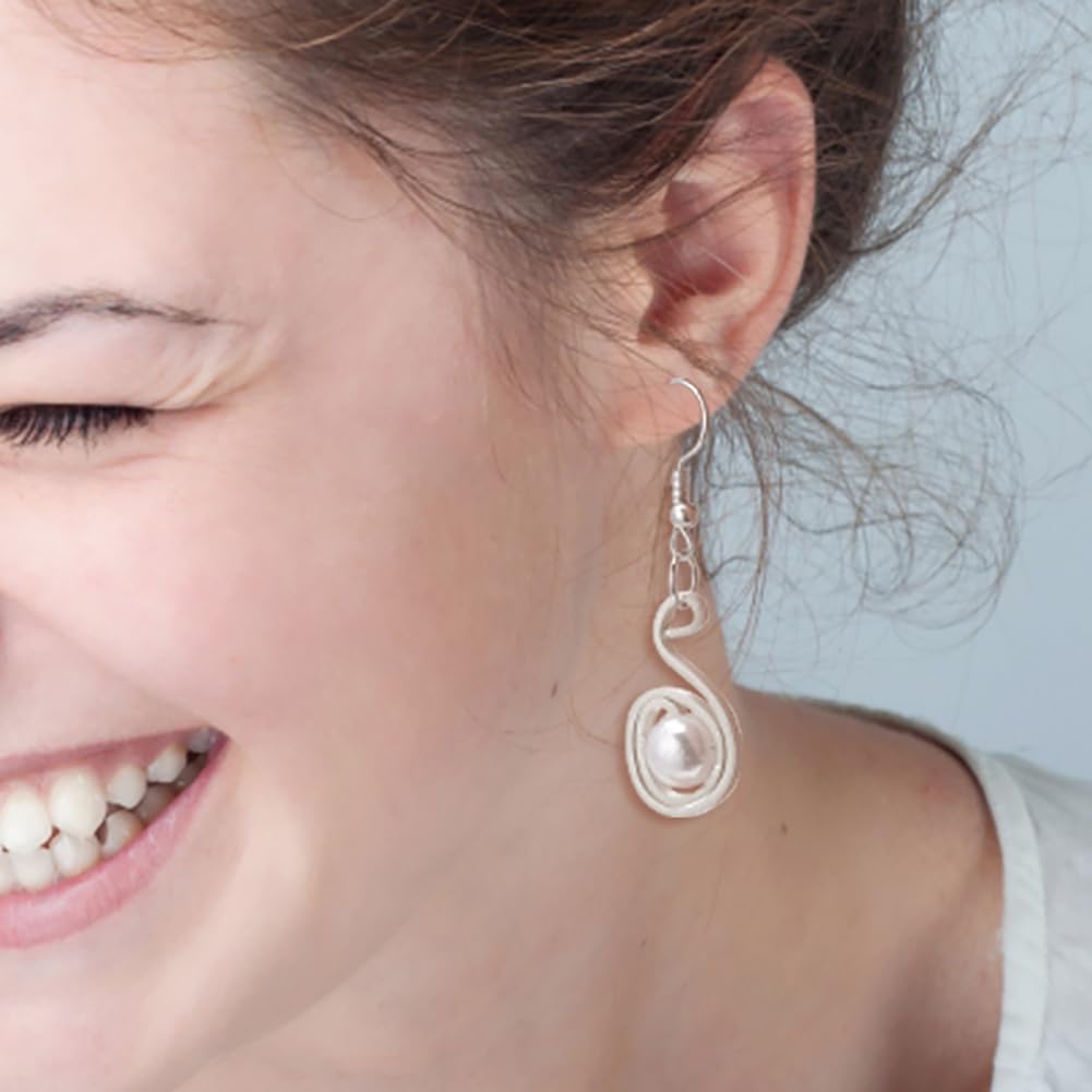 BENECREAT fil plat argent sterling 200x2x1 mm + chiffon
