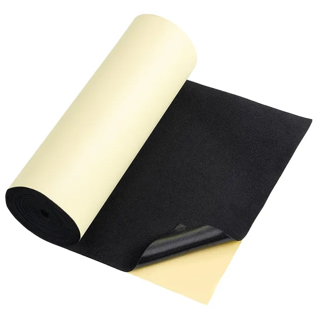 BENECREAT Mousse EVA Rouleau adhésif noir 3m x 20cm 1mm
