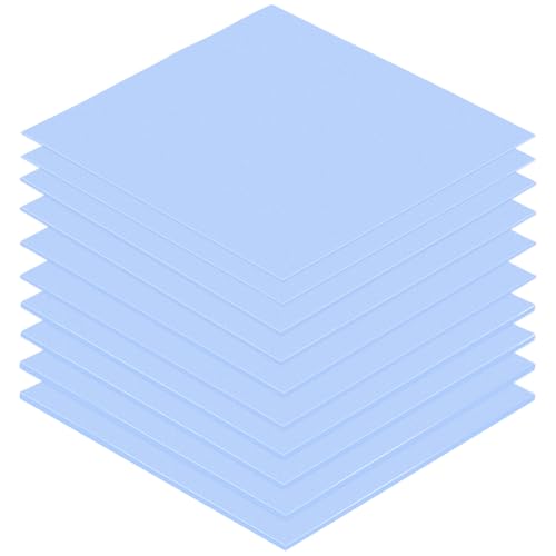 BENECREAT Pads Thermiques Silicone 10 Pcs 100x100mm 5 épaisseurs