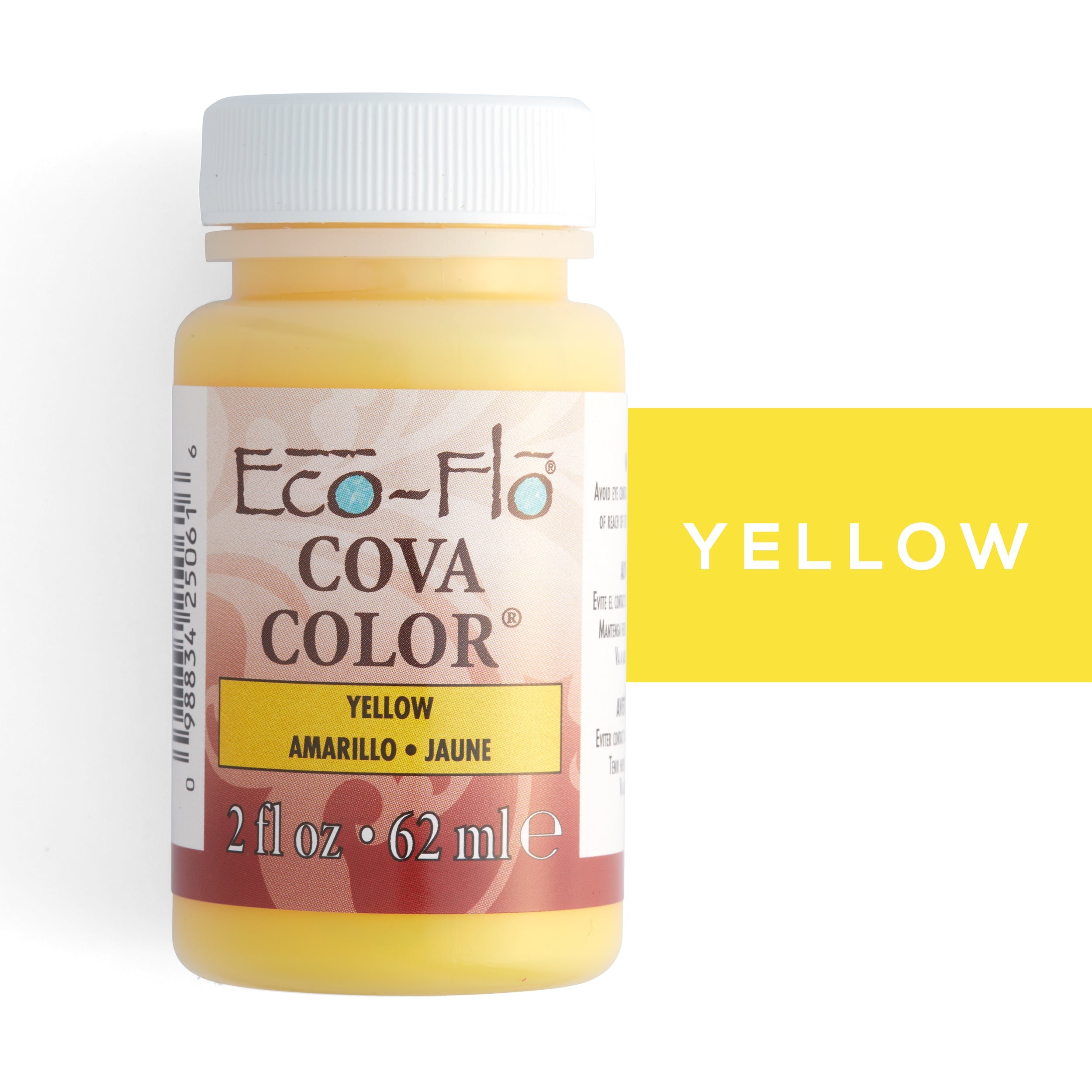 Tandy Leather Eco-Flo Cova Color peinture cuir lot de 8 opaque