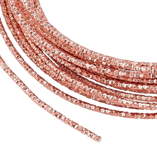 BENECREAT fil aluminium rose 2mm 10m bijoux
