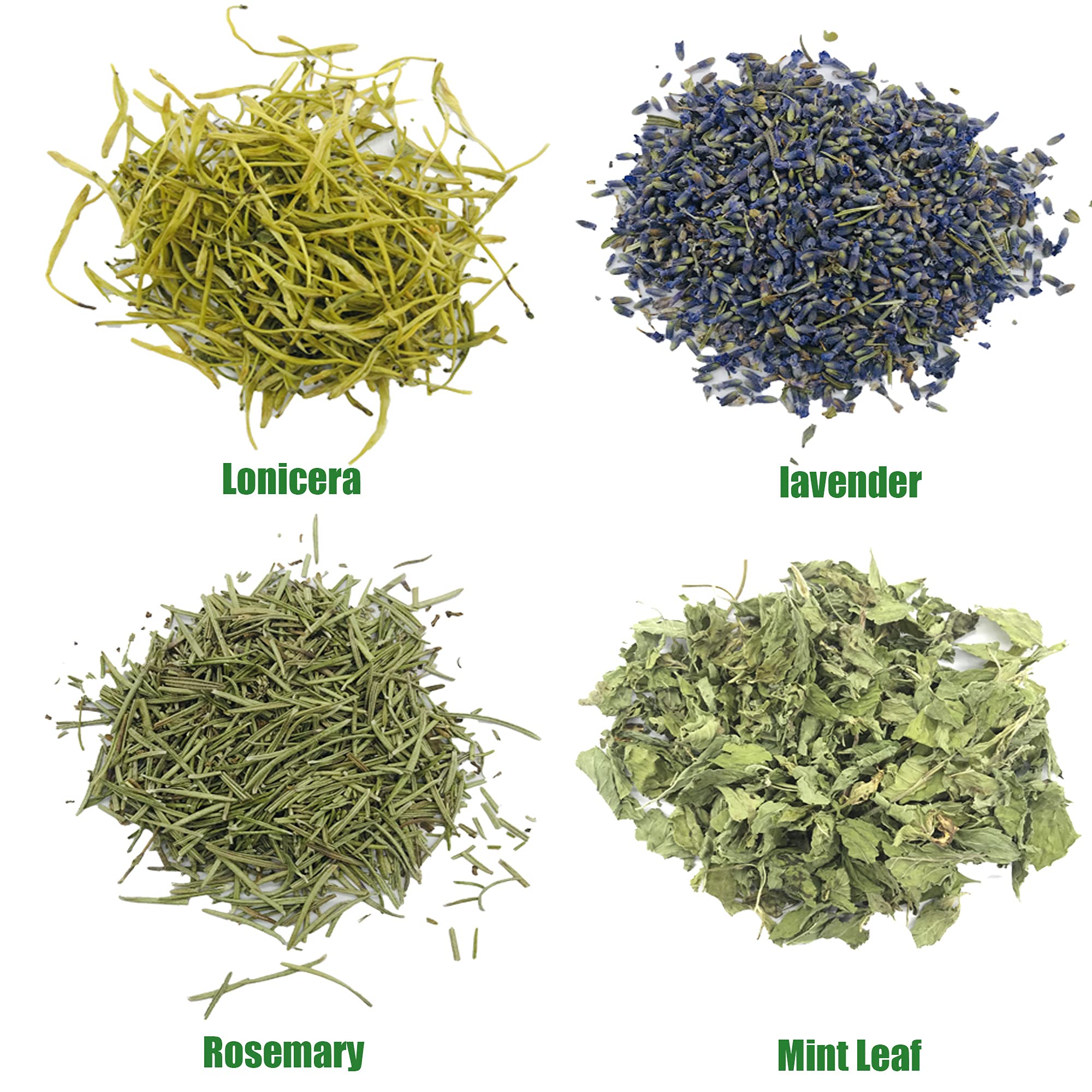 Cayway fleurs séchées naturelles 16 sachets bougie savon