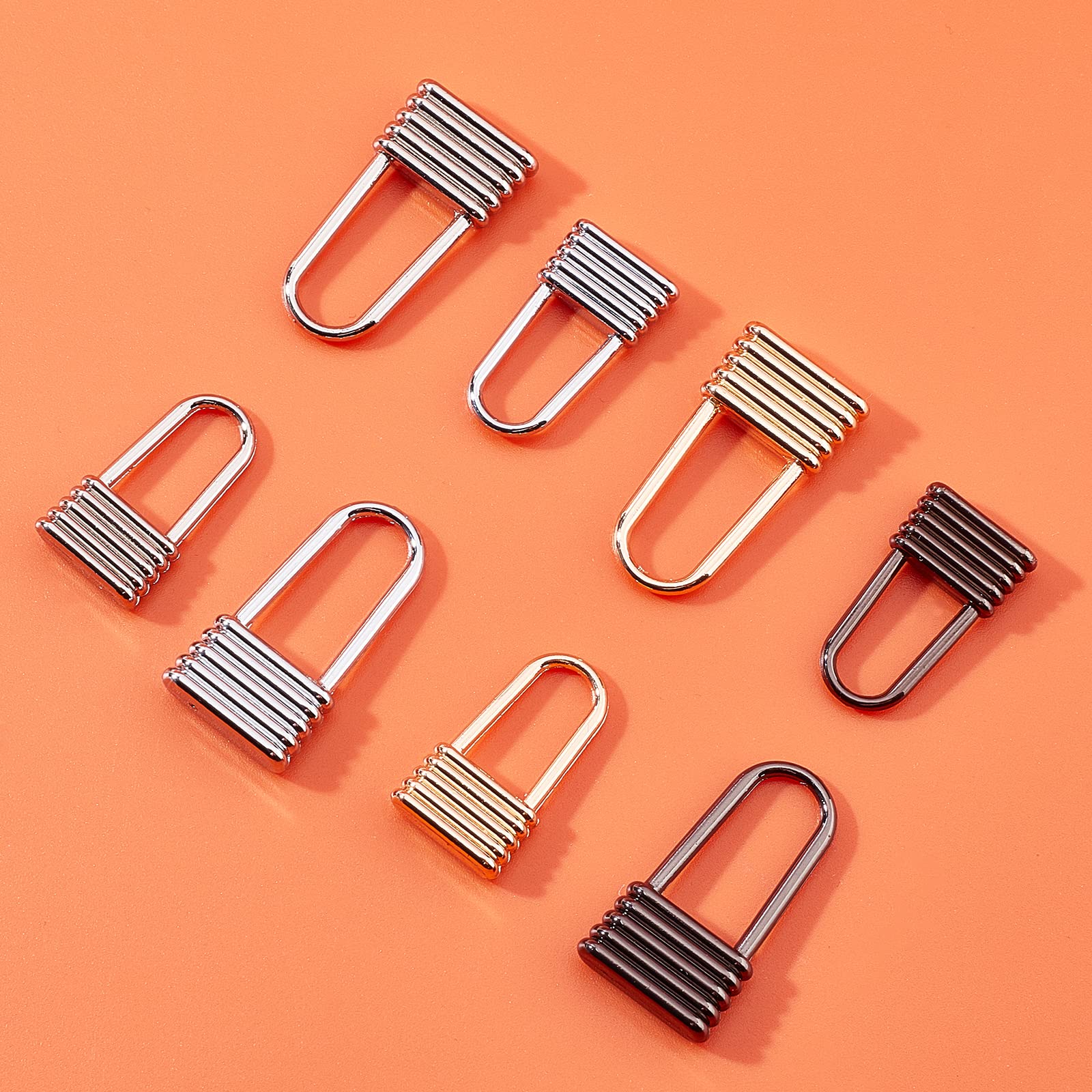 BENECREAT Curseur Fermeture Éclair Zinc 2 Tailles x24