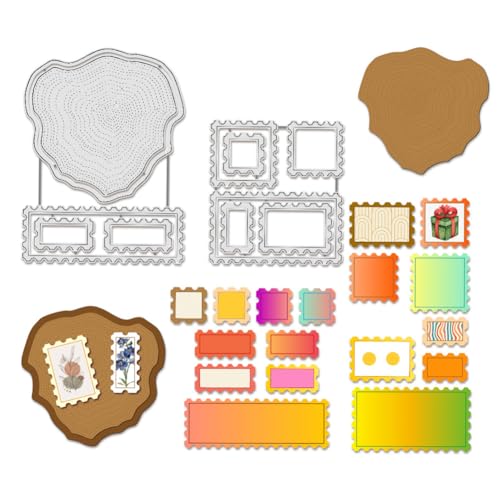 BENECREAT Dies bordure timbre 2 pcs matrice dentelle