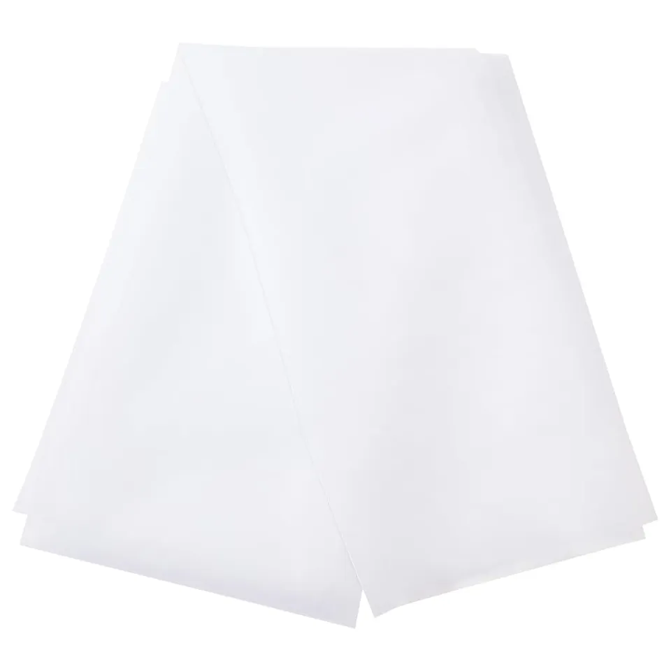 BENECREAT Tissu maille nylon blanc 4,5 m voile mariée