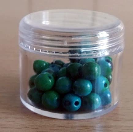 BENECREAT Pots Plastique 20 ml Lot 30 Couvercle à Vis