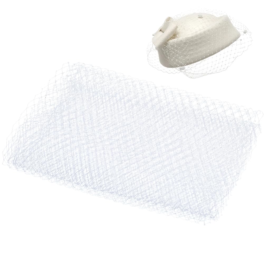 BENECREAT 3x0,25 m Tulle Filet Nylon Noir Mariage