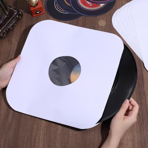 BENECREAT Pochettes vinyle 30,5cm kraft lot 20 antistatique