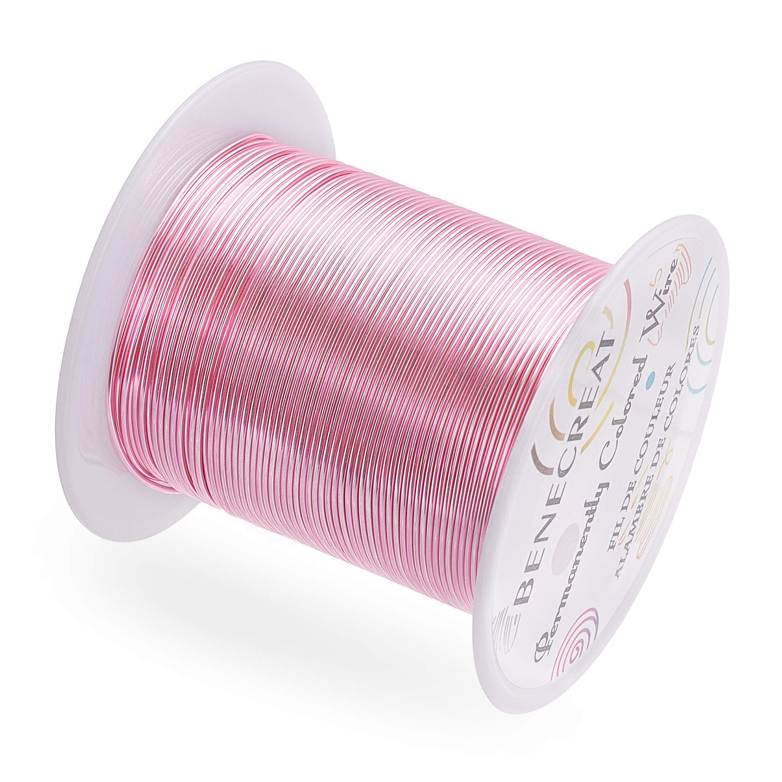 BENECREAT fil cuivre or rose 0,8mm 30m bijoux