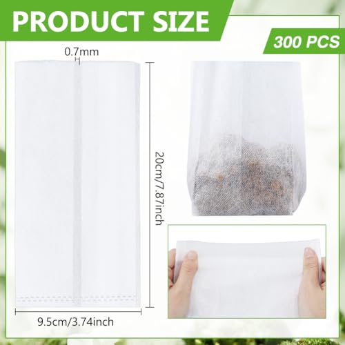 BENECREAT Sachets Pépinière Non Tissé 200x95 mm x300