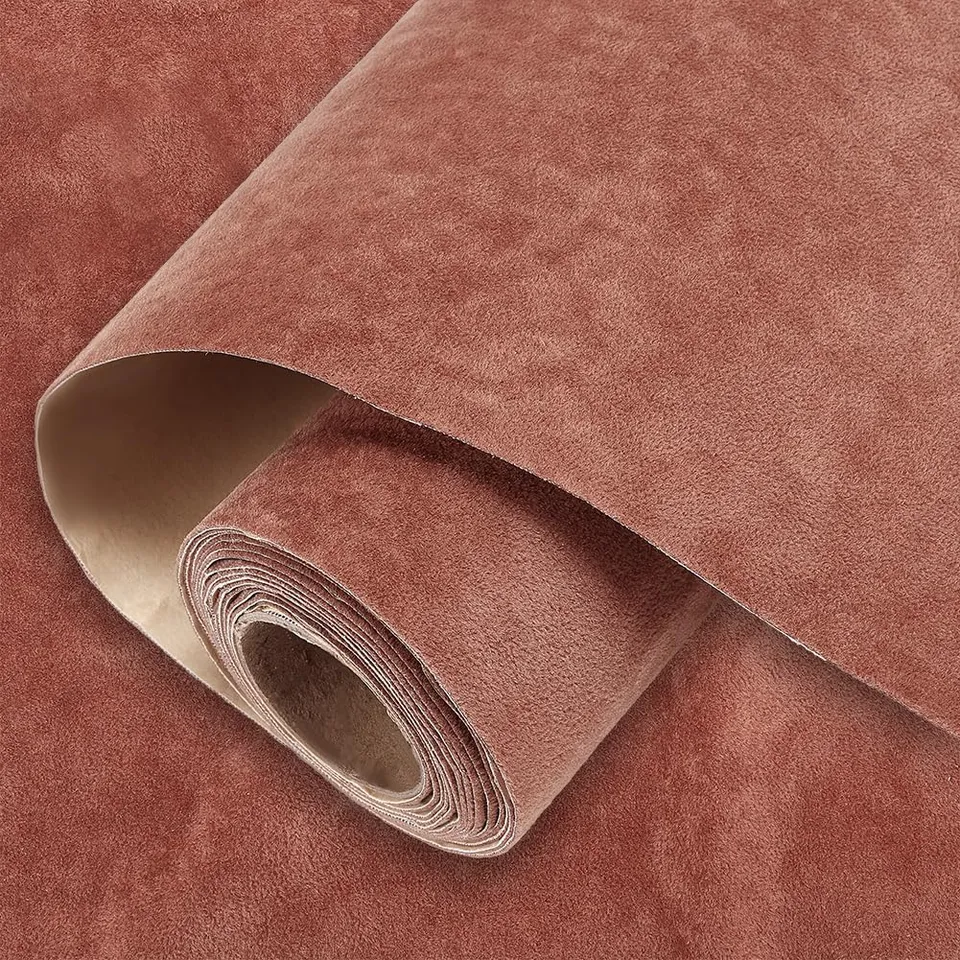 BENECREAT Velours auto-adhésif brun coco 3 m x 40 cm rouleau