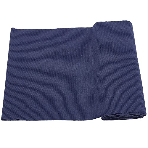 BENECREAT 60x20 cm Bord-Côte Bleu de Prusse Élastique