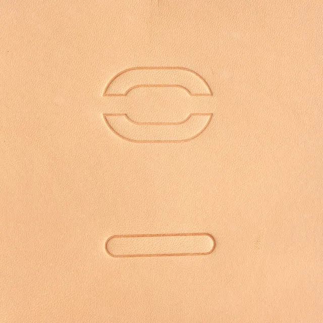Tandy Leather Craftool 0614-0615 tampons cuir chaîne lot 2