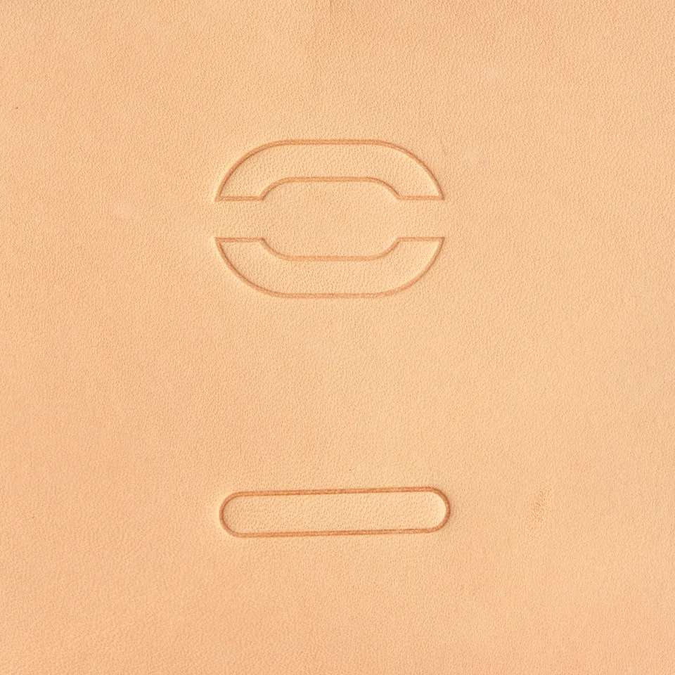 Tandy Leather Craftool 0614-0615 tampons cuir chaîne lot 2