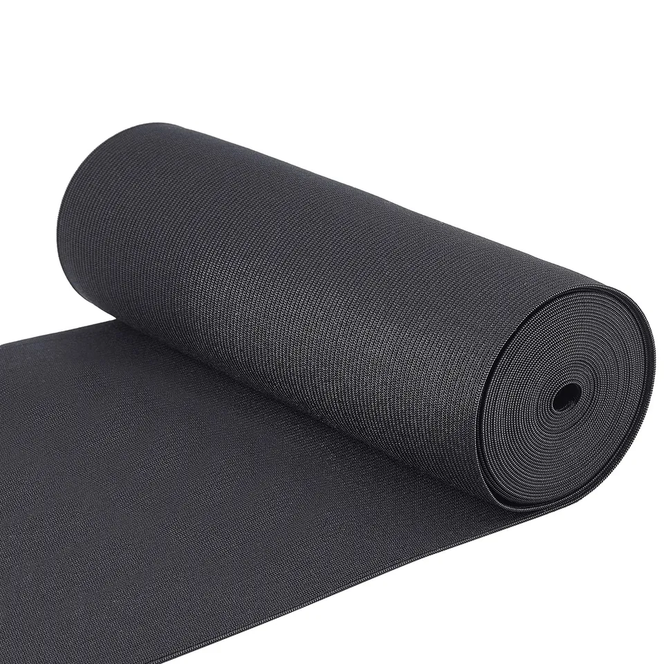 BENECREAT élastique plat noir 200mm x 4m couture