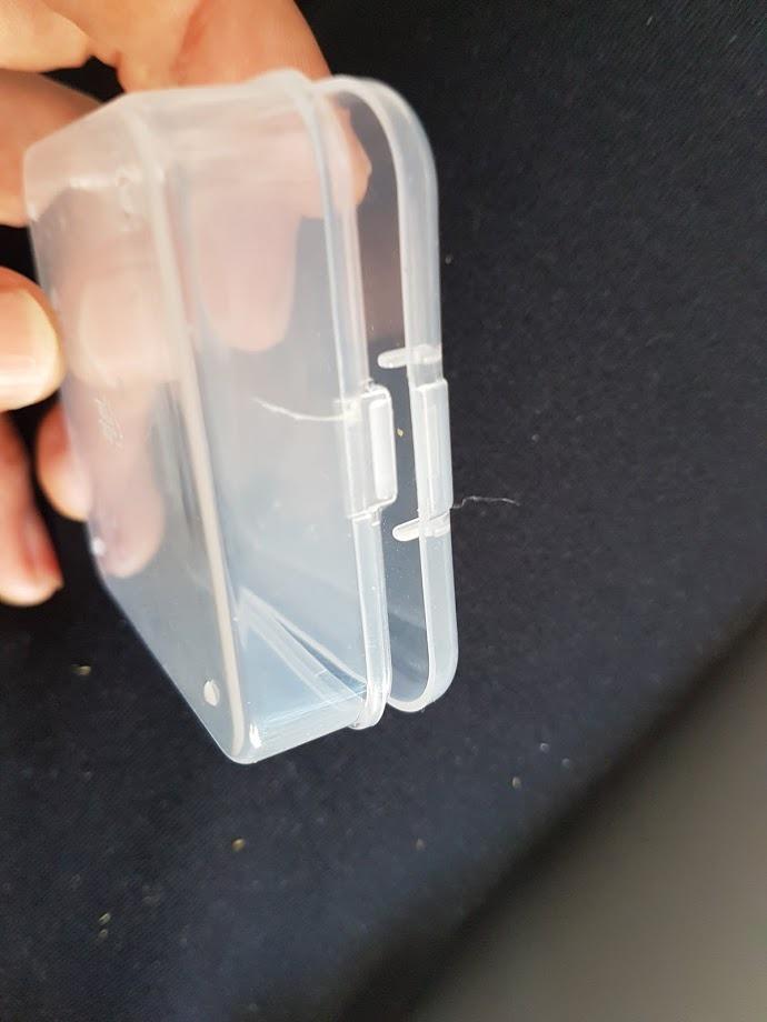 Benecreat Boîte Carrée Plastique 6,4 cm Lot 18 Transparent