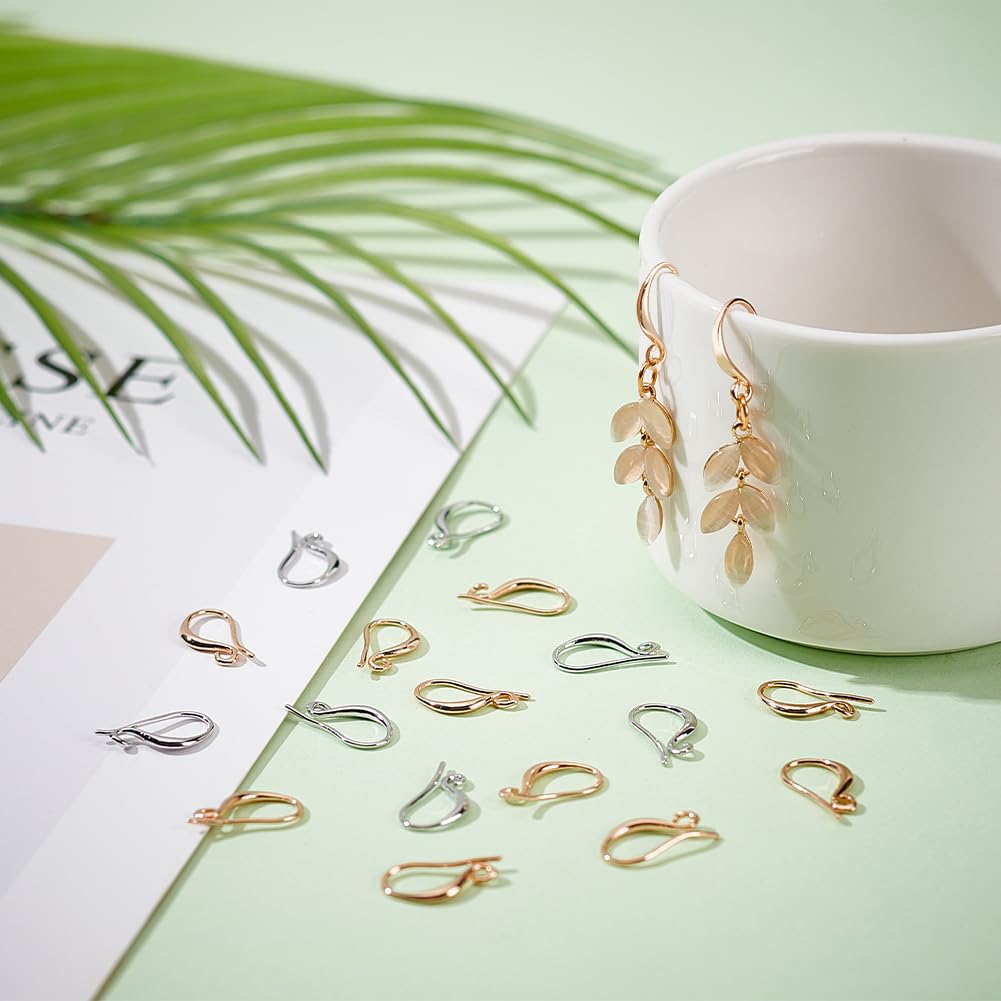 BENECREAT Fils Oreilles Bicolores 48 pcs 16mm