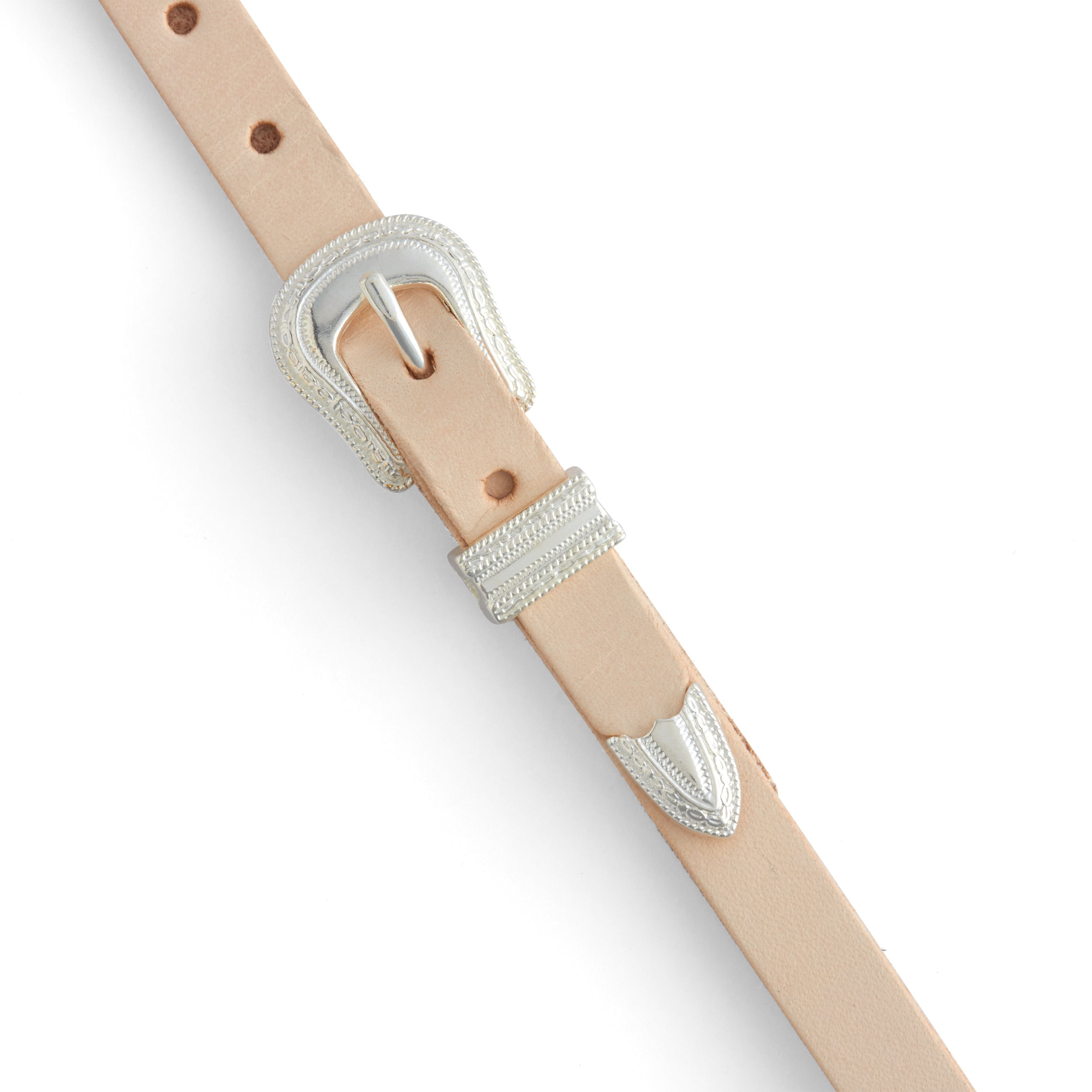 Tandy Leather boucles bandeau chaîne boucles 10 mm lot 3 nickel
