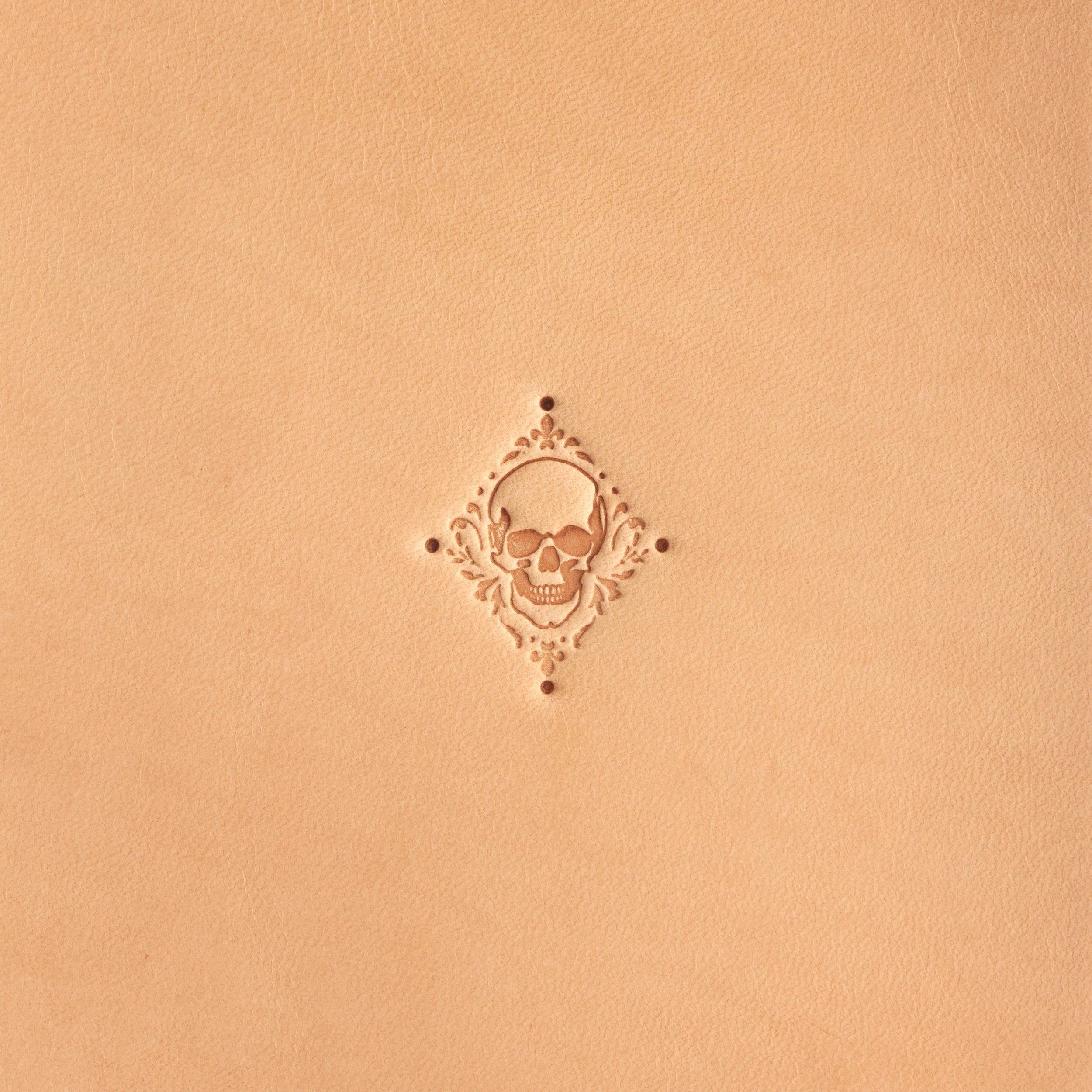 Tandy Leather Craftool tête de mort matoir I380
