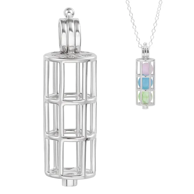 BENECREAT Cage Pendentif Argent 925 pour Pierre