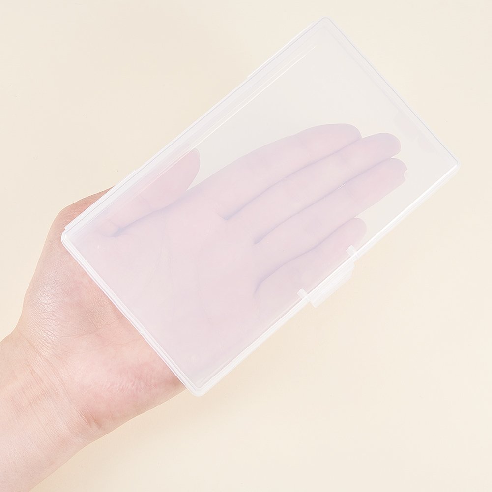BENECREAT Boîtes rangement transparentes 13,2cm x6