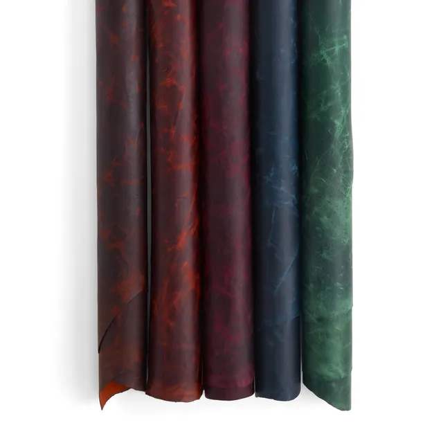 Tandy Leather Rhin Chèvre Naine peau cuir Noyer pull-up