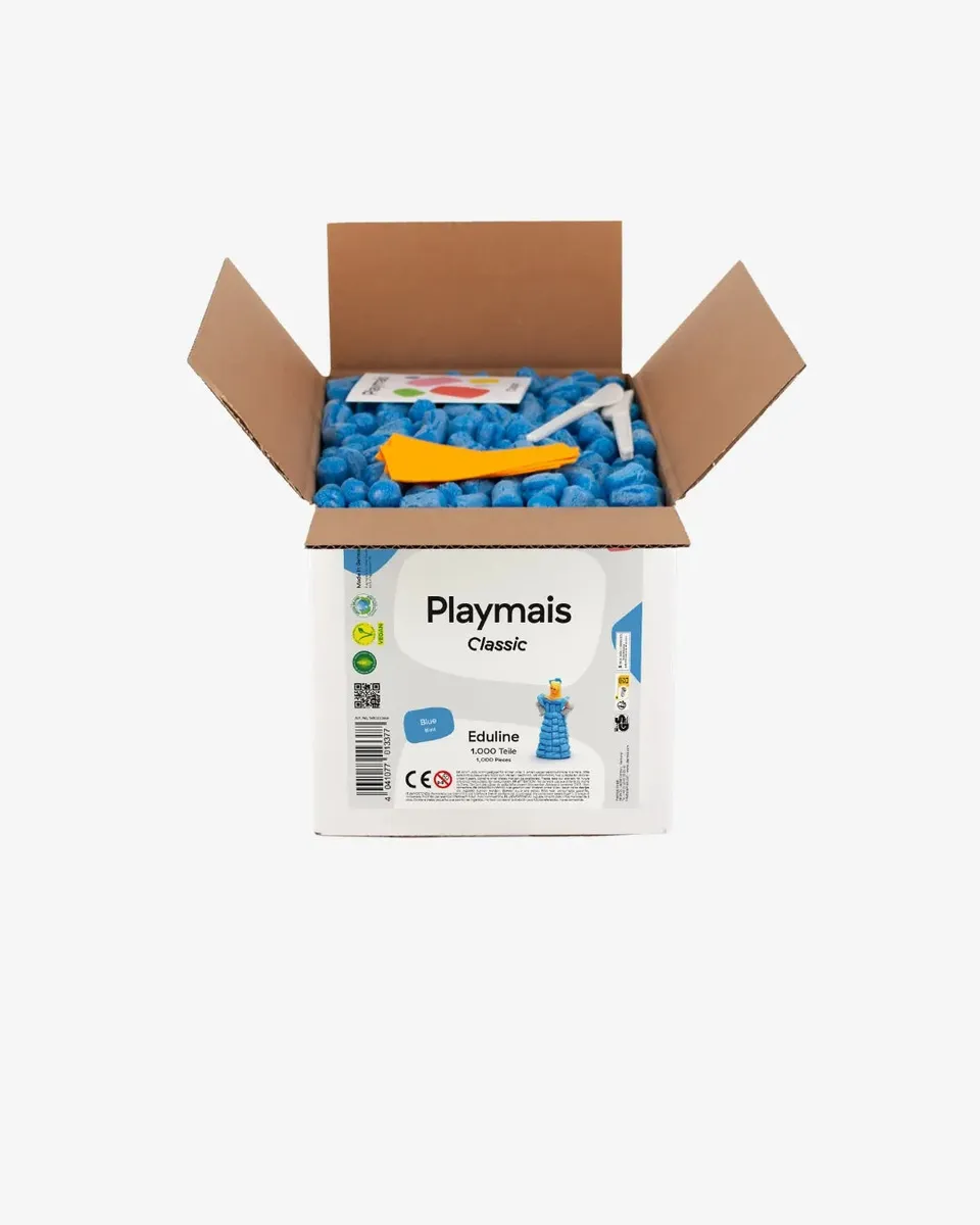 Playmais Eduline Classic 1000 Refill boîte bleue 1000 pièces