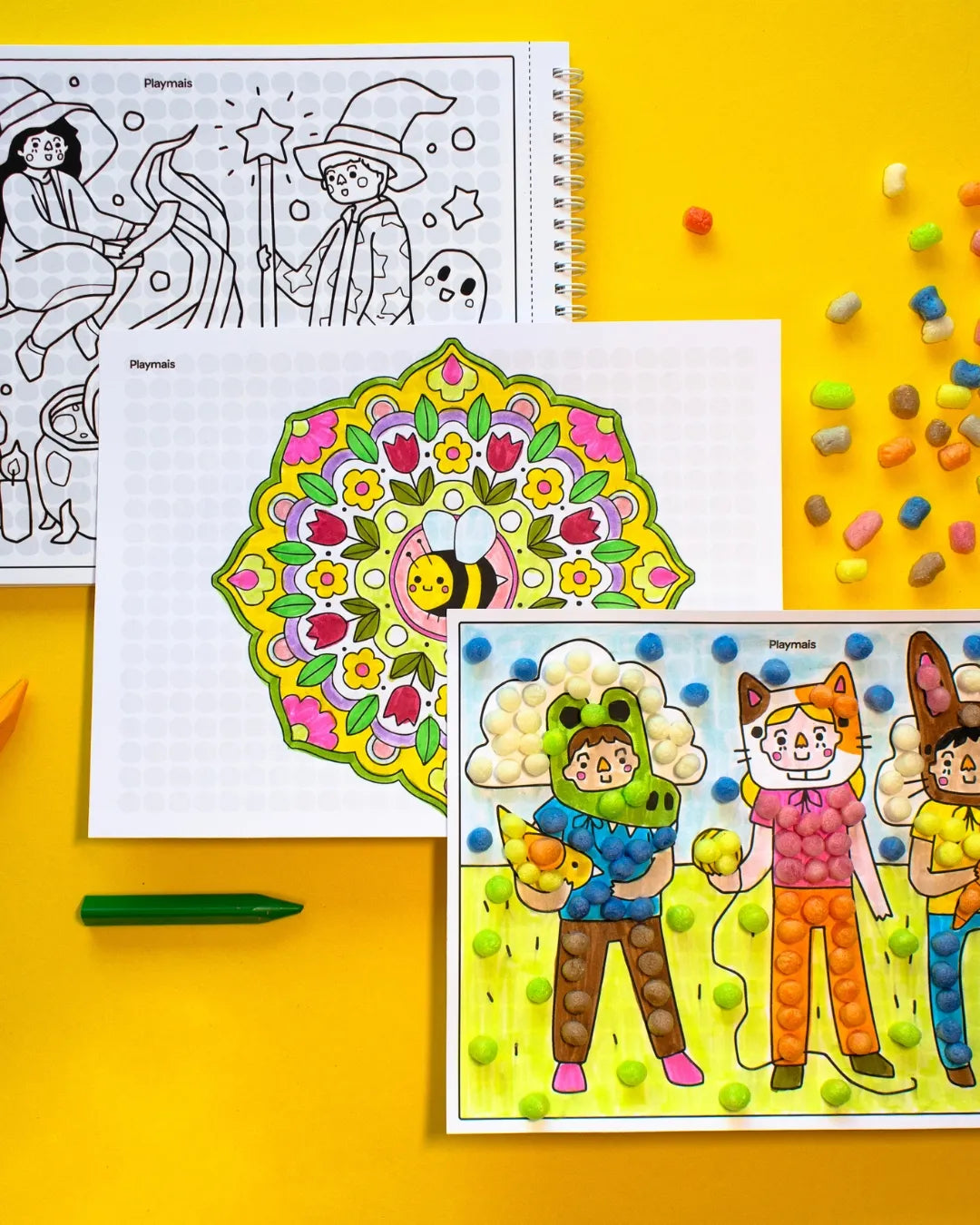 Playmaïs Eduline Mosaic livre activité 40 pages