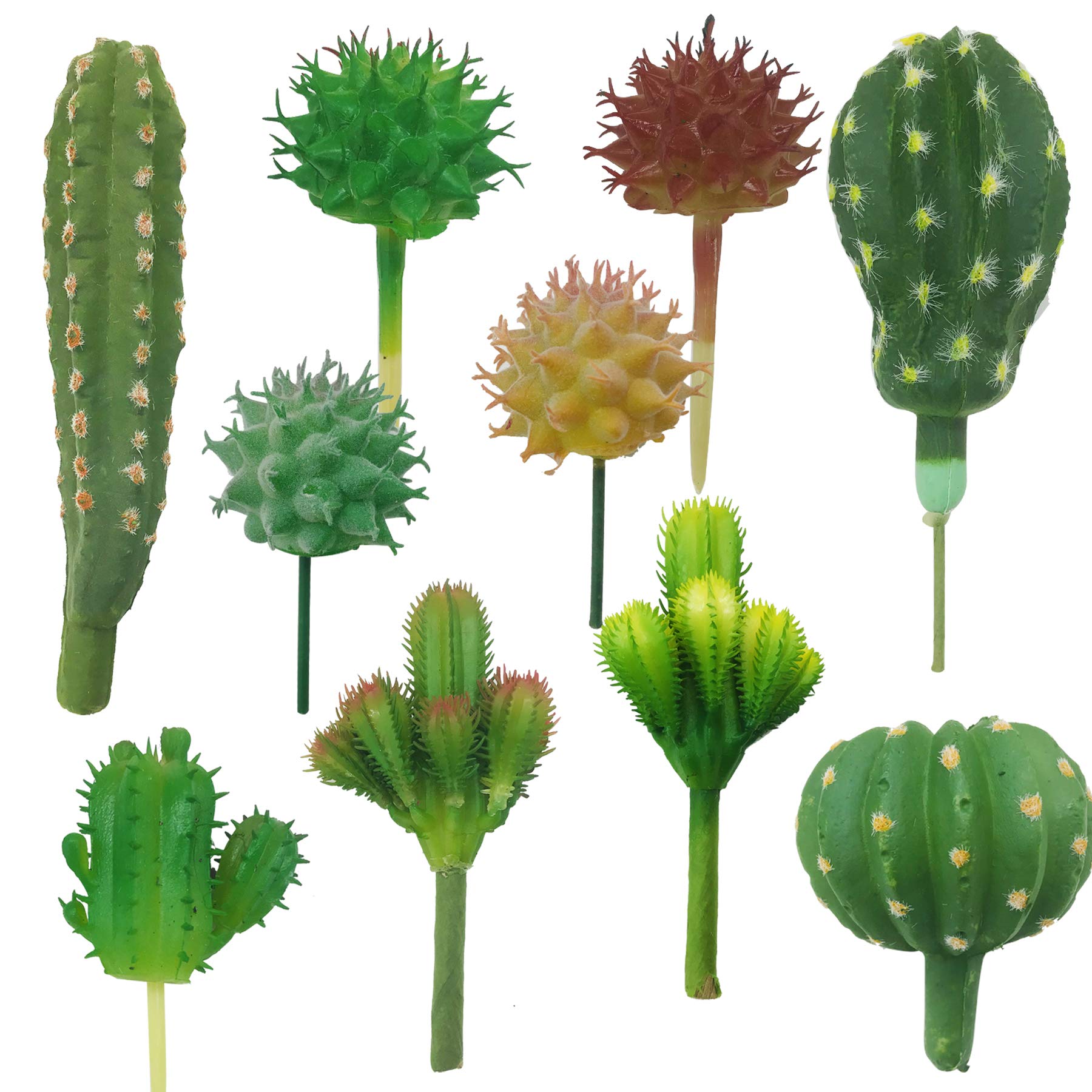 Cayway succulentes artificielles style 1 lot 10 cactus