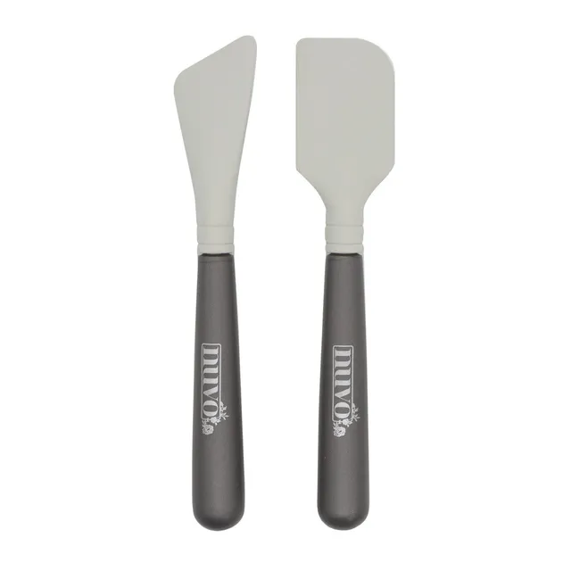 Nuvo Tools spatules silicone mixed media 2 pcs