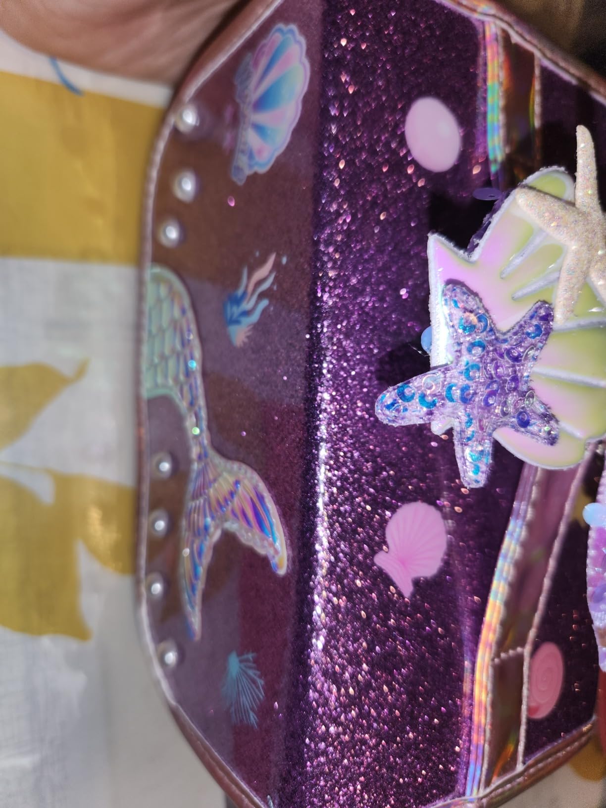 JYPS kit feutres licorne 70 pièces trousse paillettes