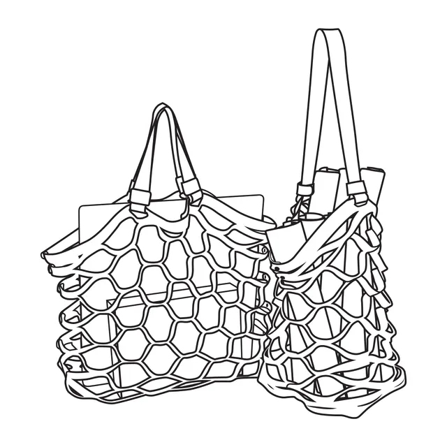 Tandy Leather patron papier sac accordéon cuir 2 modèles