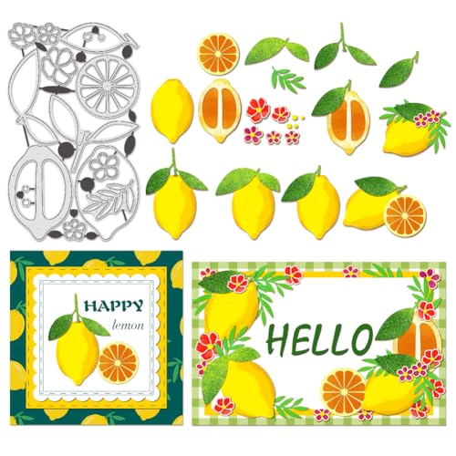 BENECREAT dies découpe citron scrapbooking acier