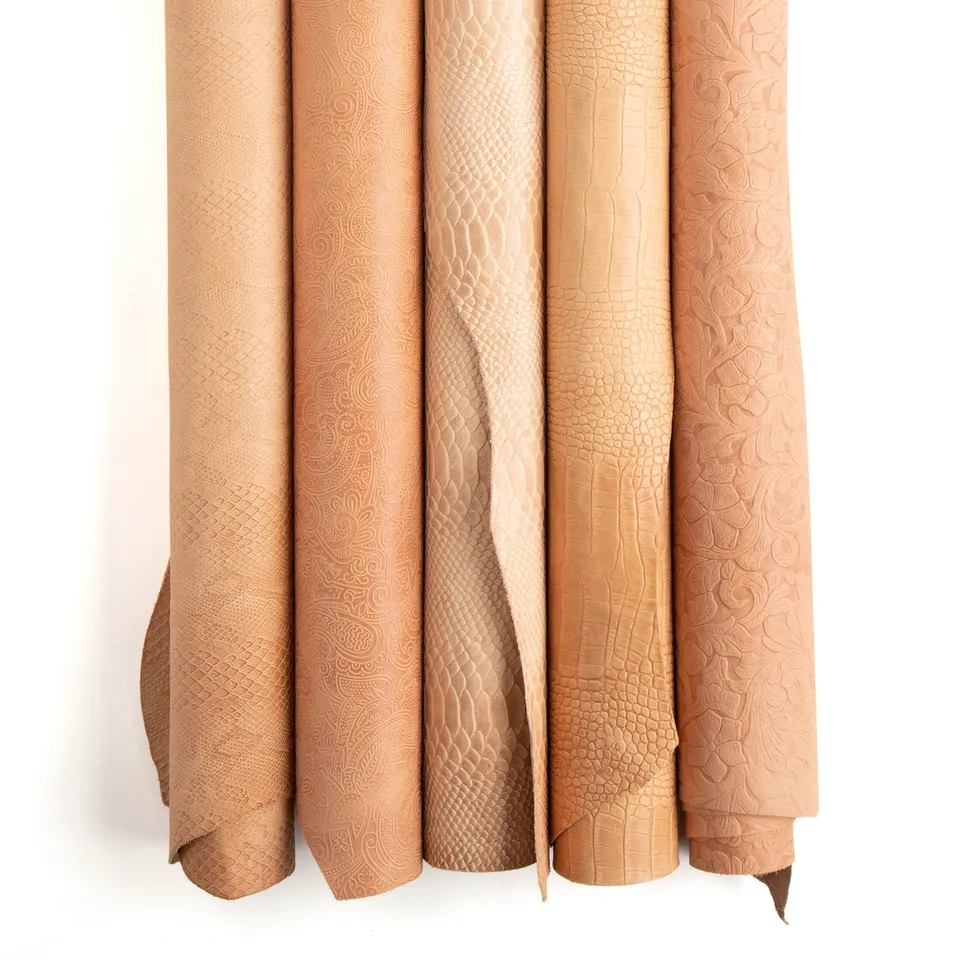 Tandy Leather épaule cuir veg-tan relief naturel 3-4 oz