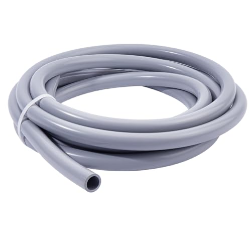 BENECREAT Tuyau Aquarium Silicone Gris 16mm 4m