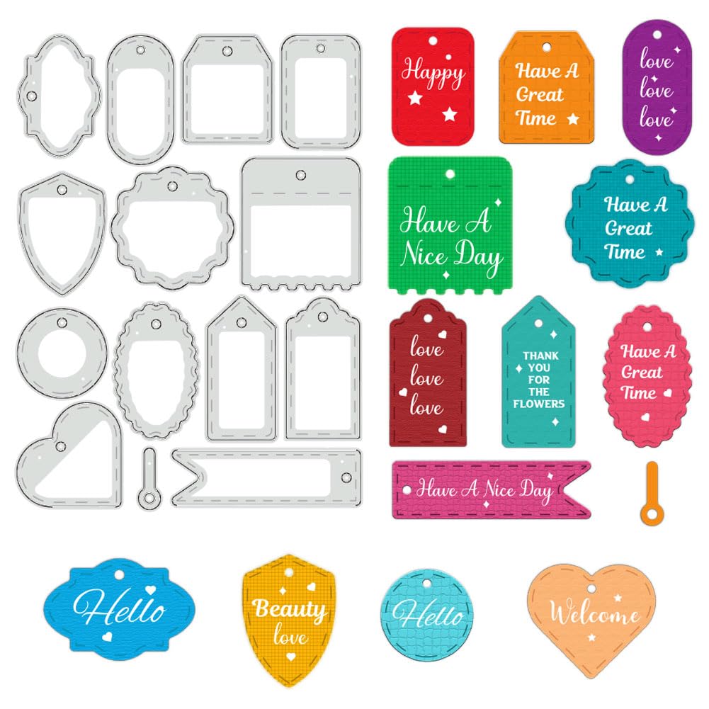 BENECREAT Tasse à Thé Rétro dies découpe scrapbooking acier