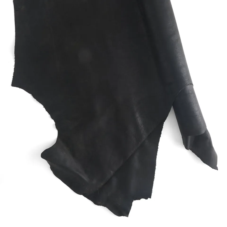 Tandy Leather Utility côté cuir vachette noir 3-5 oz