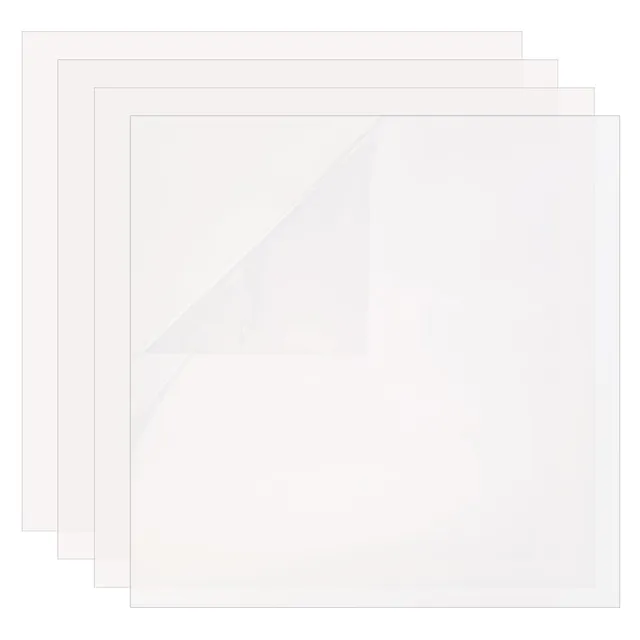 BENECREAT Feuille Silicone Blanche 250mm 2mm x4