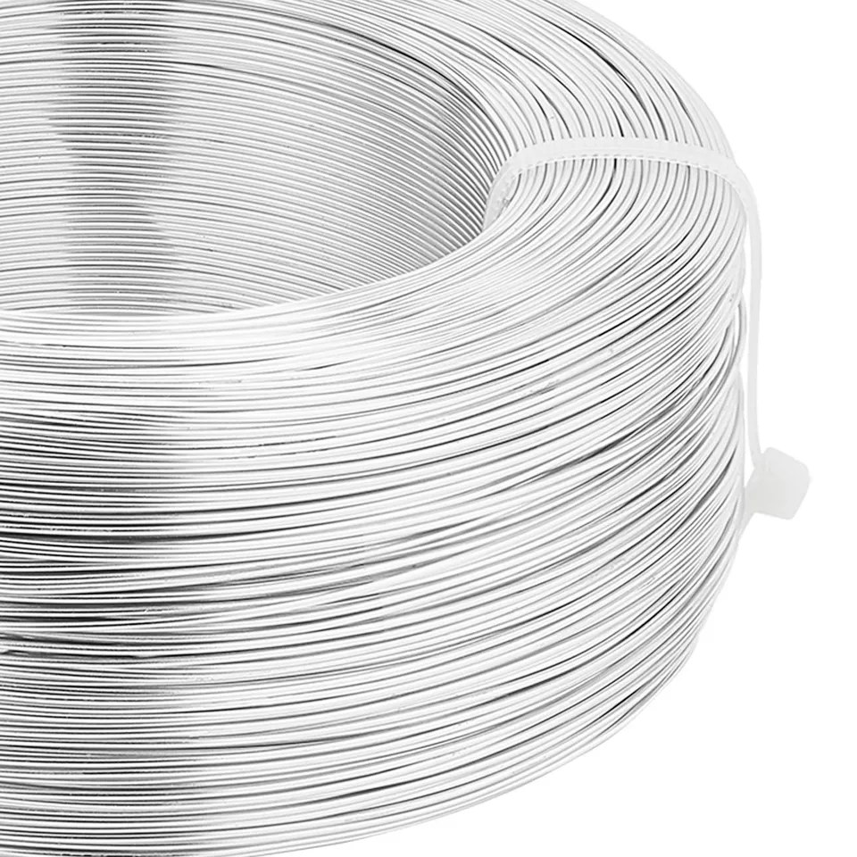 BENECREAT 0.8mm fil aluminium argent bobine 300m souple