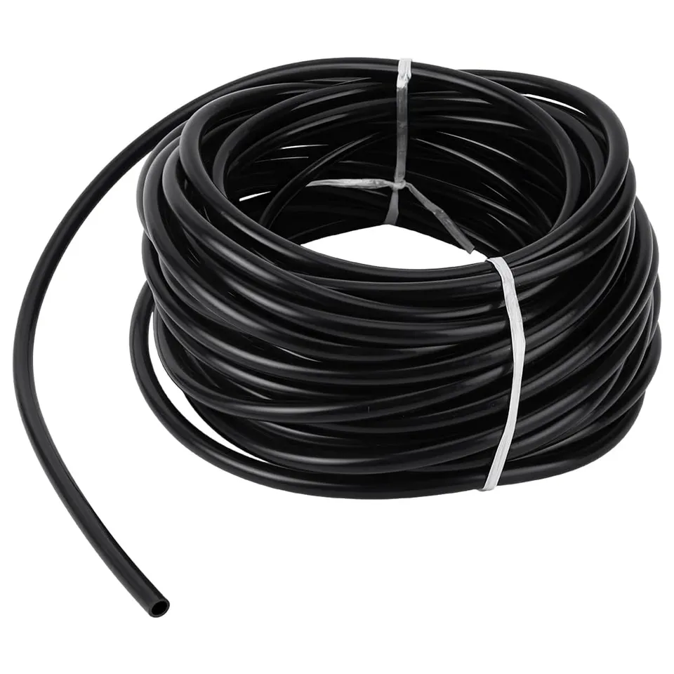 BENECREAT tuyau silicone noir 6x9mm 20m souple
