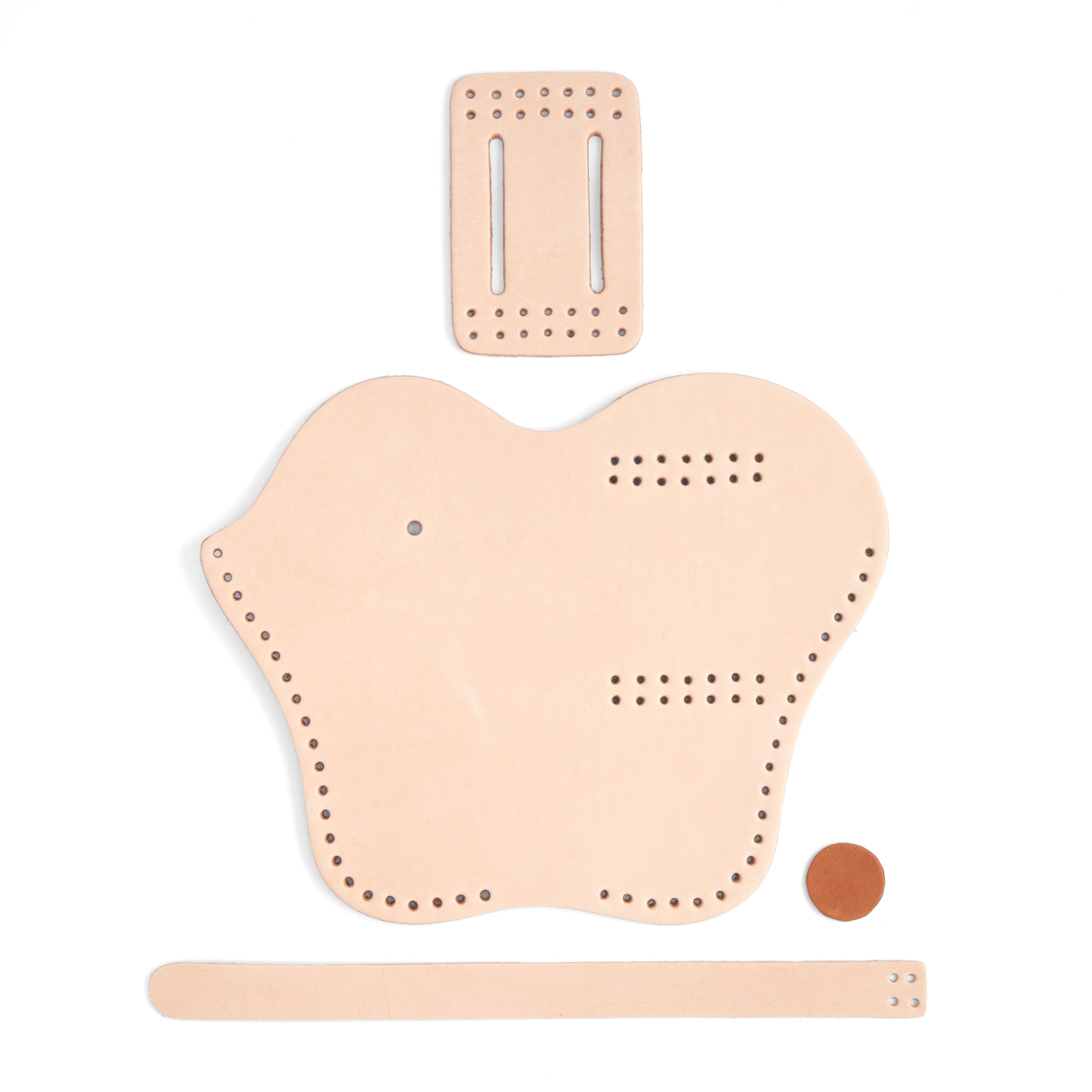 Tandy Leather Bullseye étui revolver cuir lot 10 naturel