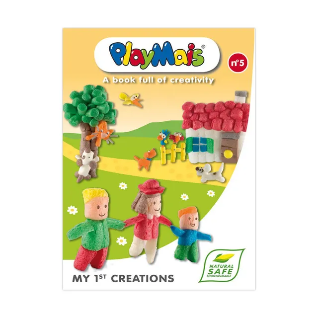 PLAYMAÏS Classic My 1st Creations livre créatif 32 pages