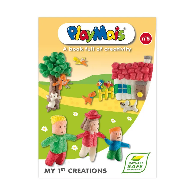 PLAYMAÏS Classic My 1st Creations livre créatif 32 pages