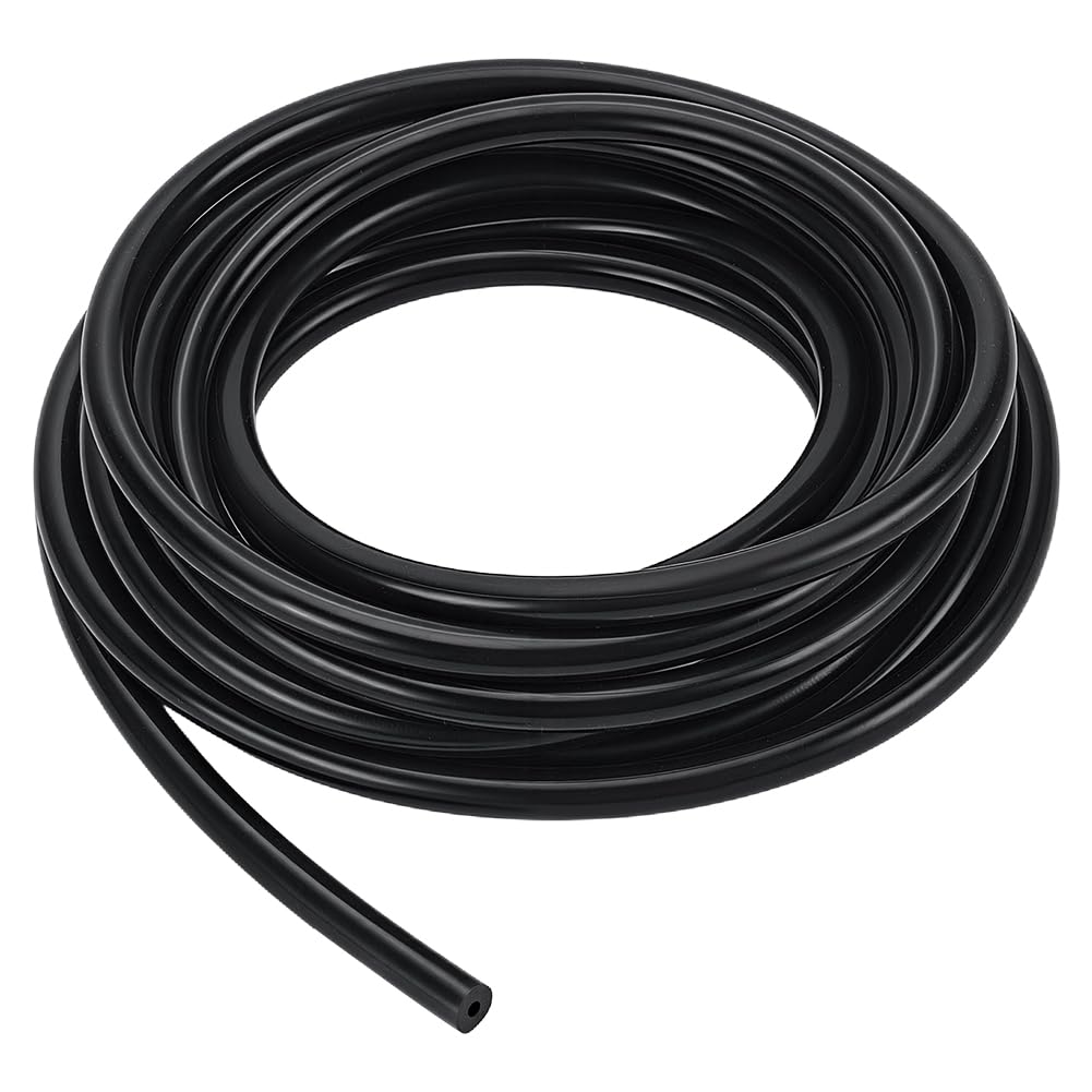 BENECREAT tuyau silicone noir 6x9mm 20m souple